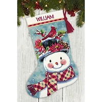 Dimensions® Snowman Needlepoint Stocking Kit