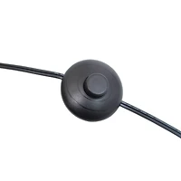 Lalia Home 5ft. Black Matte 1 Light Beacon Floor Lamp with Clear Glass Shade