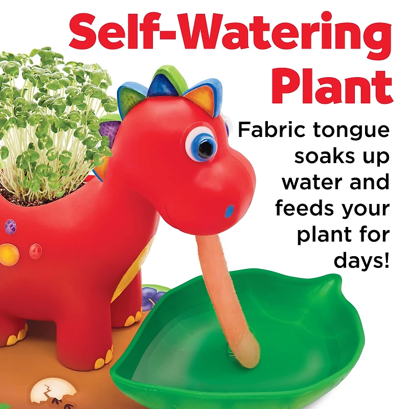 Creativity for Kids® Self-Watering Plant Pet Dinosaur