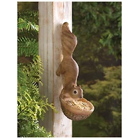 13" Scurrying Squirrel Bird Feeder