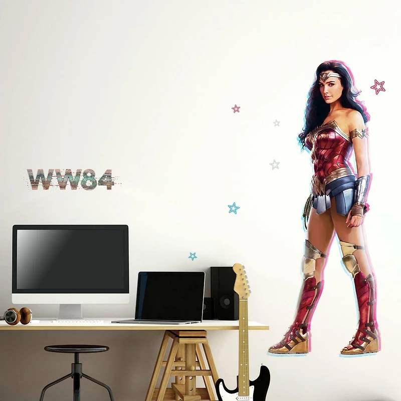 RoomMates Wonder Woman Peel & Stick Giant Wall Decals