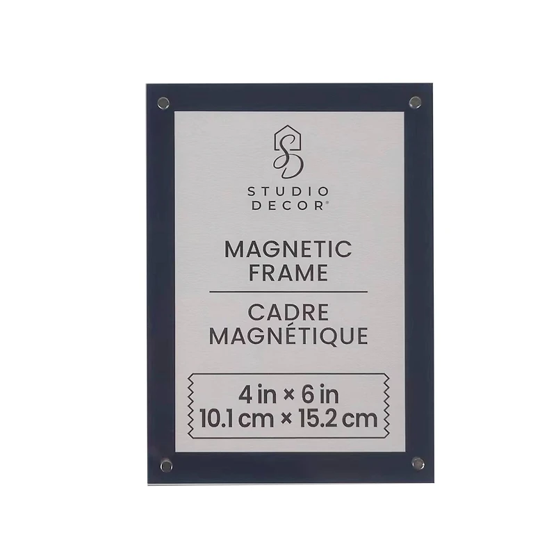4" x 6" Acrylic Magnetic Frame by Studio Décor
