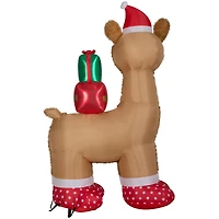 7ft. Airblown® Inflatable Luxe Alpaca