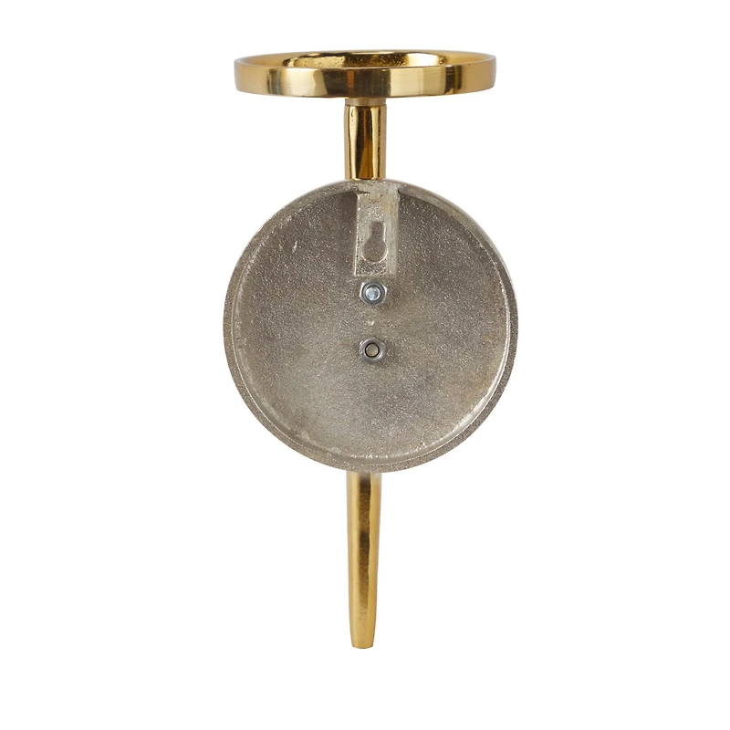 Gold Aluminum Modern Wall Sconce