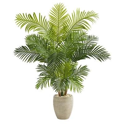 5ft. Palm Tree in Sand Colored Planter