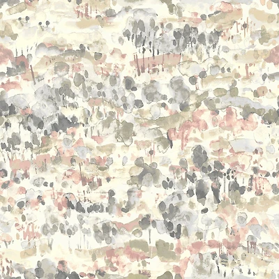 Surface Style Water Coloring Peel & Stick Wallpaper