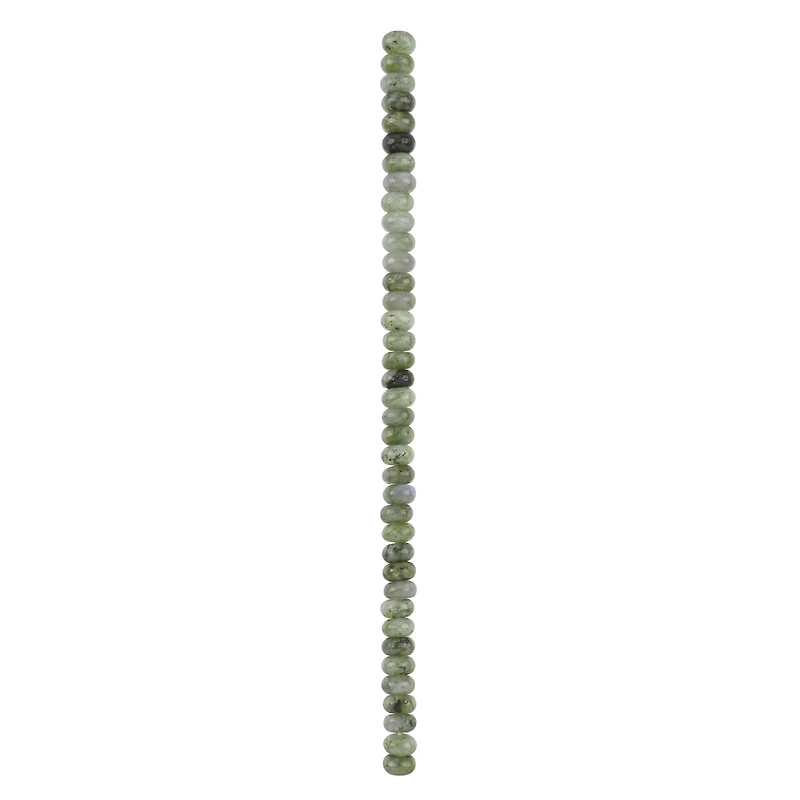 Green Labradorite Rondelle Beads, 8mm by Bead Landing™