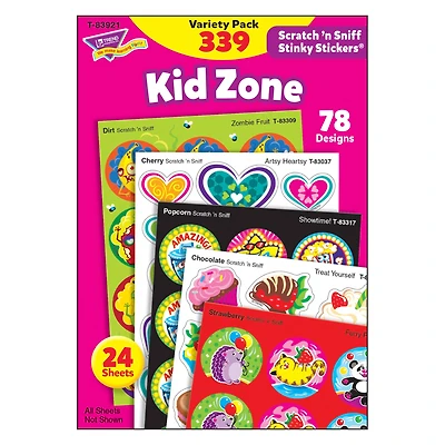 Trend Enterprises® Kid Zone Stinky Stickers®
