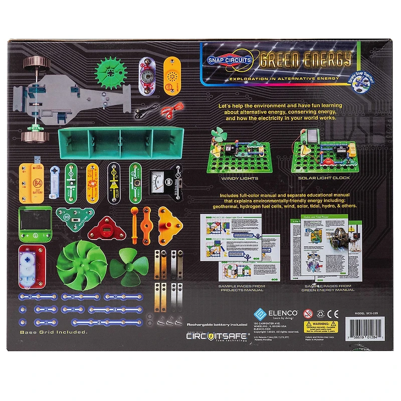 Elenco® Snap Circuits® Green Energy STEM Learning Toy