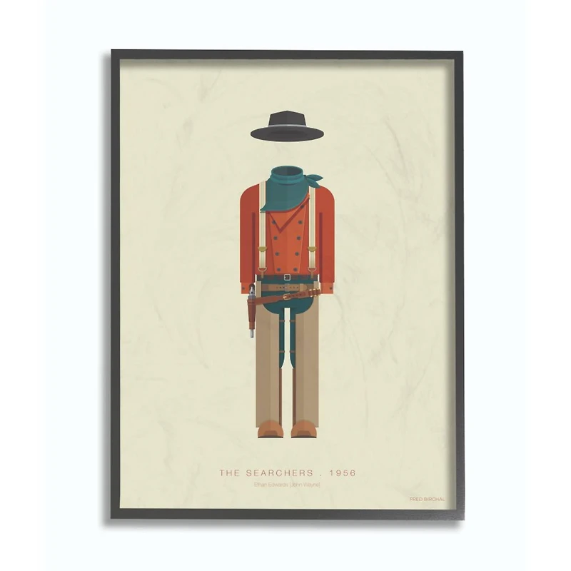 Stupell Industries The Searchers Wall Art in Black Frame