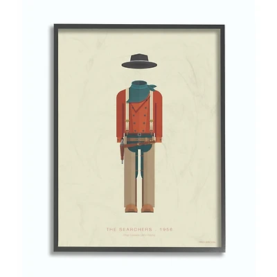 Stupell Industries The Searchers Wall Art in Black Frame