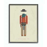 Stupell Industries The Searchers Wall Art in Black Frame