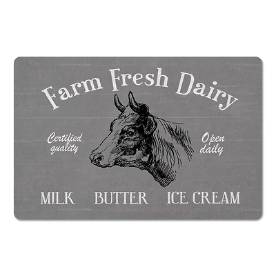 Farm Fresh Dairy Floor Mat, 27" x 18"