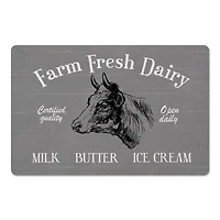 Farm Fresh Dairy Floor Mat, 27" x 18"