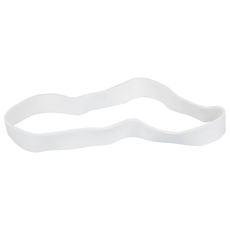 JAM Paper Size 107 White Rubber Bands, 50ct.
