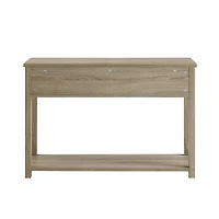 Walker Edison Driftwood Mission Storage Entry Table