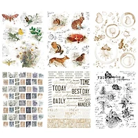 49 and Market Curators Meadow Rub-On Transfer Set