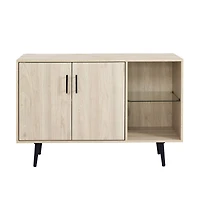 Walker Edison 44" Birch Mid Century Modern Buffet