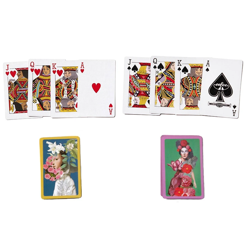 eeBoo Piece & Love Sarah's From the Garden Bridge Playing Card Set