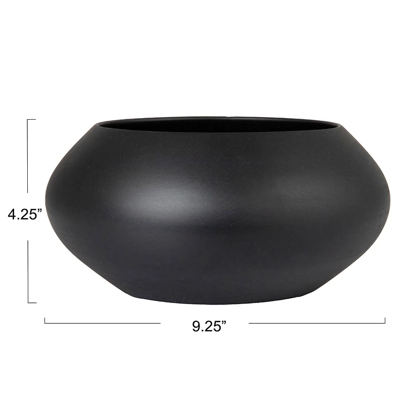 Hello Honey® 9" Black Mango Wood Bowl