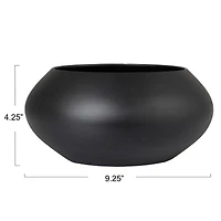 Hello Honey® 9" Black Mango Wood Bowl