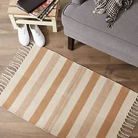 DII® Stone Combo Stripe Hand-Loomed Rug, 2ft. x 3ft.