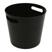9.5" Black Plastic Ice Pail by Celebrate It™