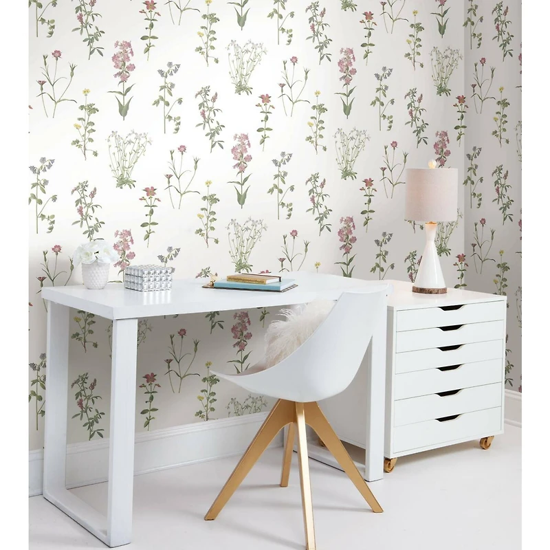 RoomMates Botanical Print Peel & Stick Wallpaper