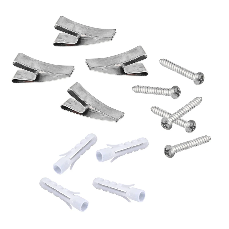 Honey Can Do Chrome Wall Grid Kit