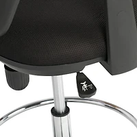 Studio Designs Riviera Height Adjustable Drafting Chair with Mesh Back