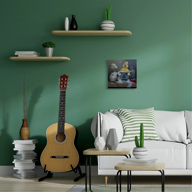 Stupell Industries Baby Mouse & Chick Painting Wall Accent