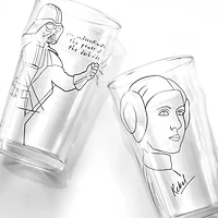 JoyJolt® Star Wars™ 19oz. Striking Sketch Characters Collection Pint Mug Set, 4ct.