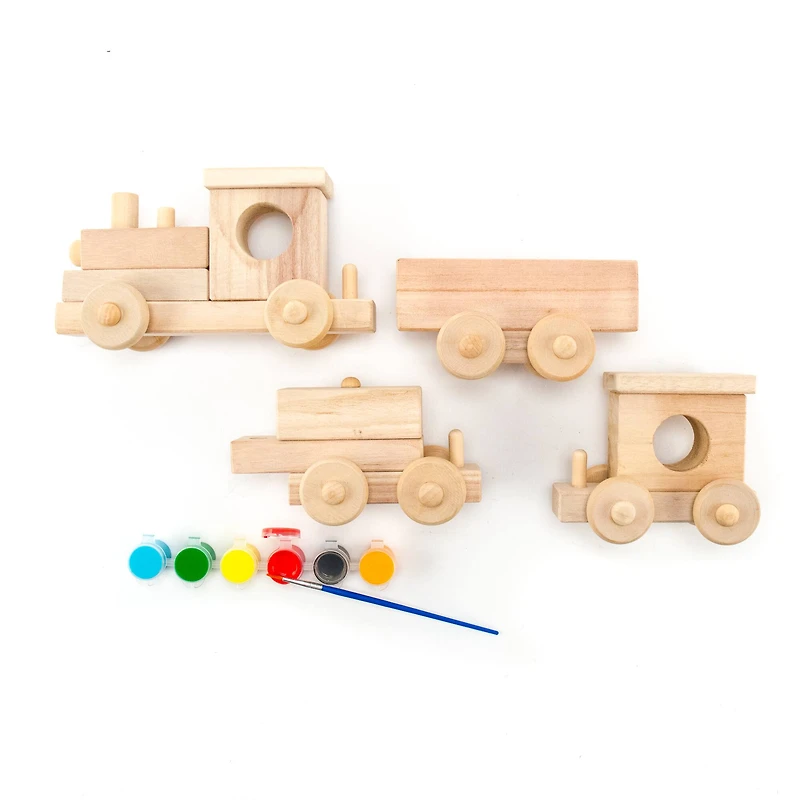 Made by Me® Paint Your Own Wooden Train
