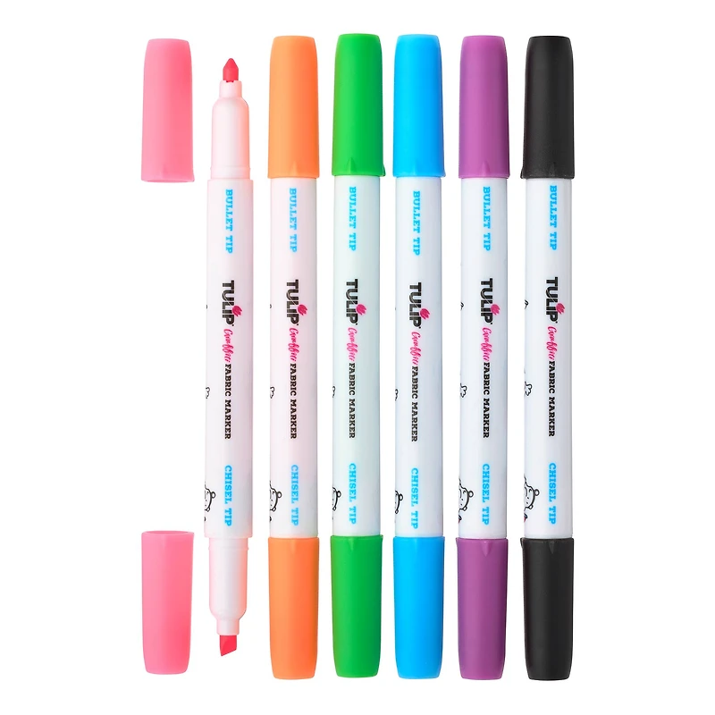 Tulip® Graffiti Fabric Markers™ Neon