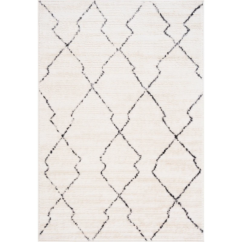 White Diamond Trellis Area Rug by Ashland