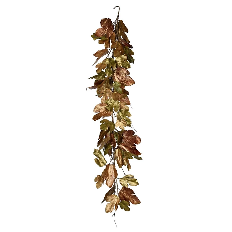 6ft. Brown Maple Garland