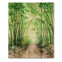 Designart - Little Road Bamboo Forest