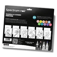 Spectrum Noir™ Pro Colour Manga & Comic Heroes Kit