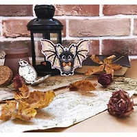 MP Studia Flying Gentleman Plastic Canvas Counted Cross Stitch Kit