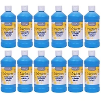 6 Packs: 12 ct. (72 total) Little Masters® Washable Tempera Paint, 16oz.