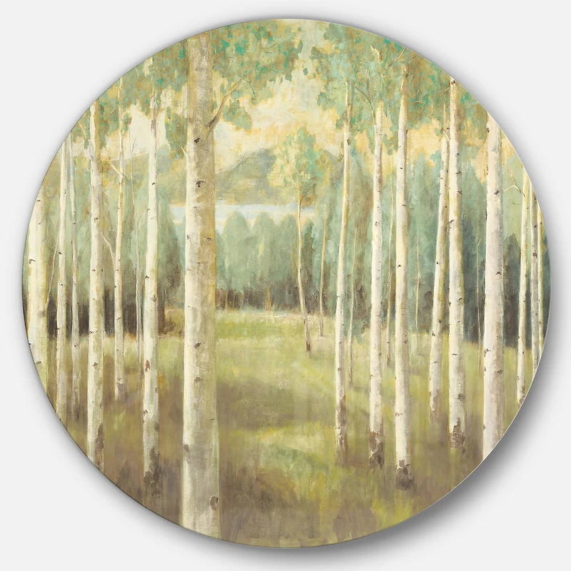 Designart - Aspens Neutral Forest