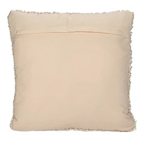 Hello Honey® 20" Woven Cotton Blend Bouclé Pillow
