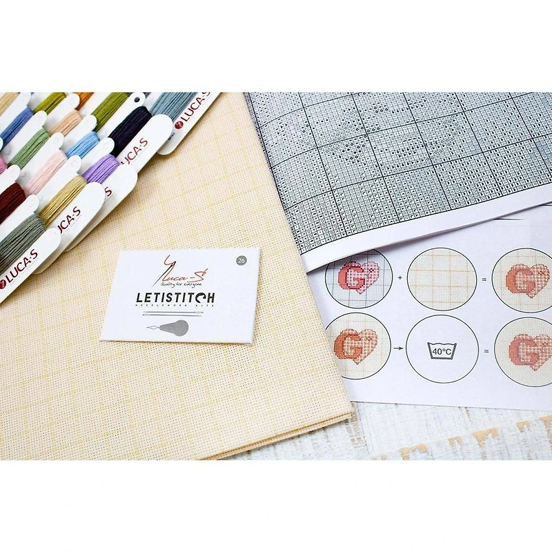 Luca-S Autumn Creek Mill Counted Cross Stitch Kit