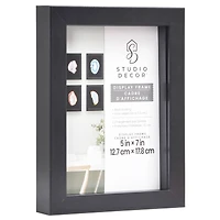 4 Pack 5" x 7" Black Back Loading Shadow Box by Studio Décor®