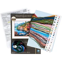 Dimensions® Gold Collection® Lakeside Village Counted Cross Stitch Kit