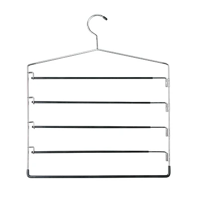 Honey Can Do 5-Tier Swing Arm Pant Hangers, 2ct.