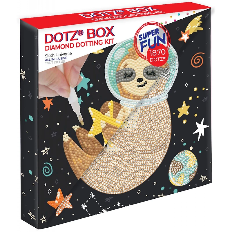 Diamond Dotz® Sloth Universe Diamond Box Painting Kit