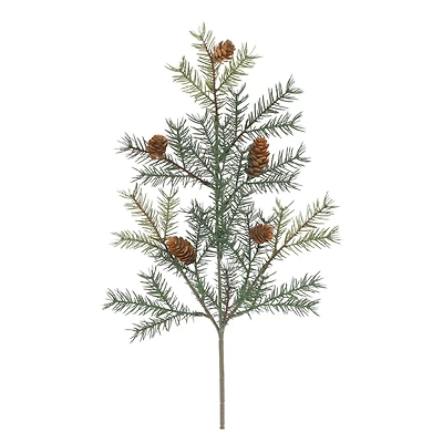 19.5" Green & Brown Angel Pine & Pinecone Pick by Ashland®
