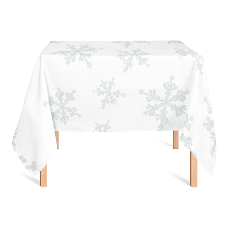 Snowflake Pattern 58" x 58" Tablecloth