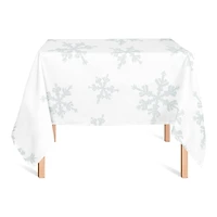 Snowflake Pattern 58" x 58" Tablecloth